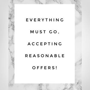 ACCEPTING ALL OFFERS!!💸